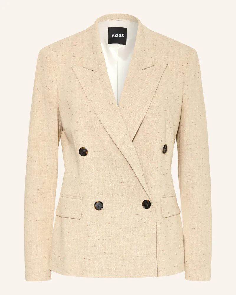 HUGO BOSS Blazer Jaleto beige Creme