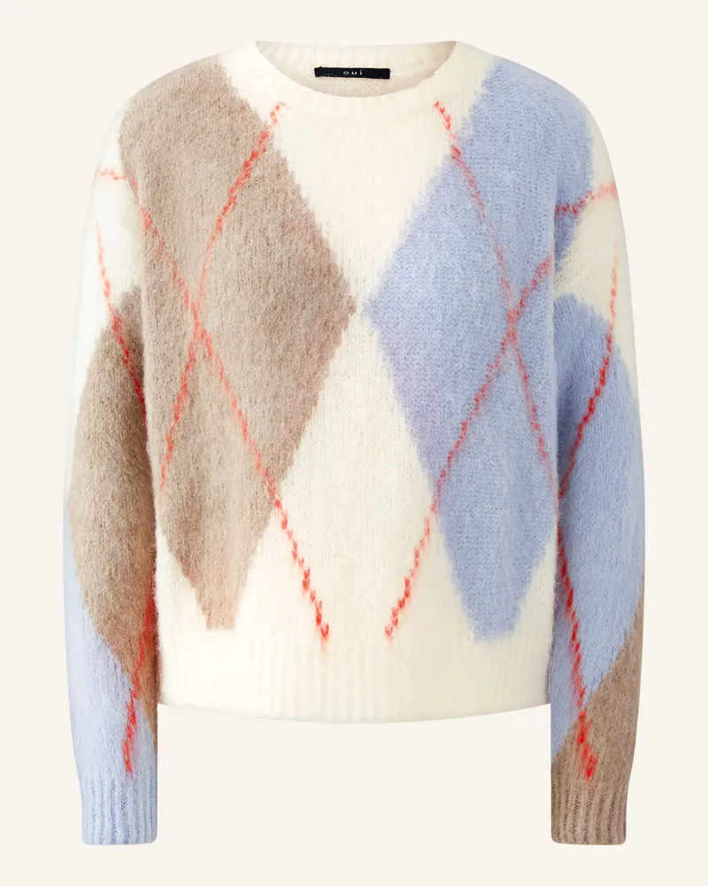 Oui  Pullover weiss Creme