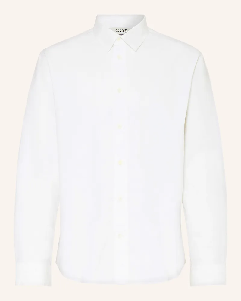 COS Hemd Relaxed Fit weiss Weiss
