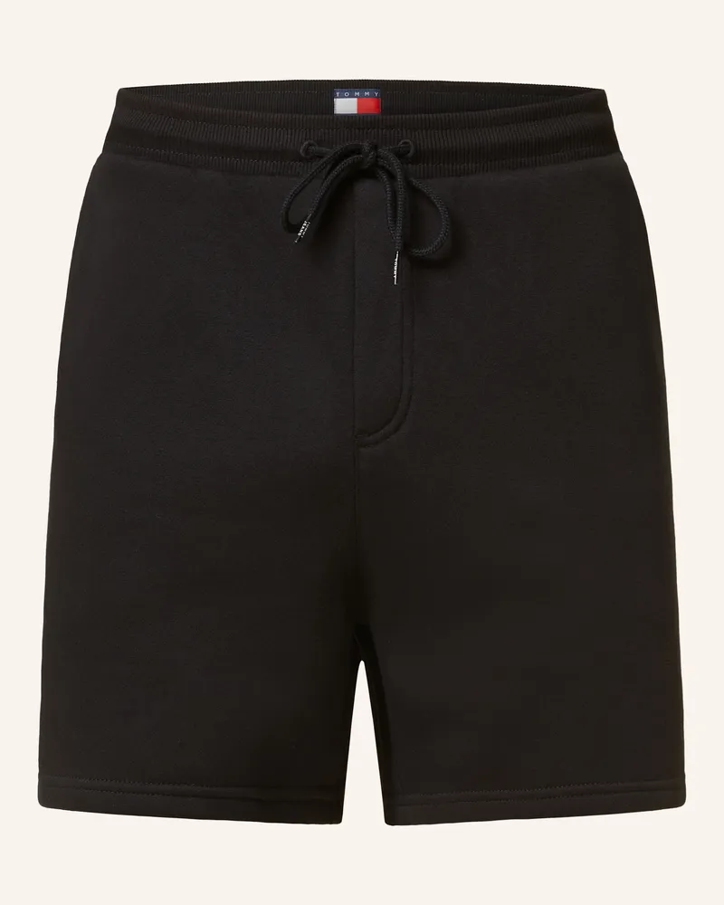 Tommy Hilfiger Sweatshorts schwarz Schwarz