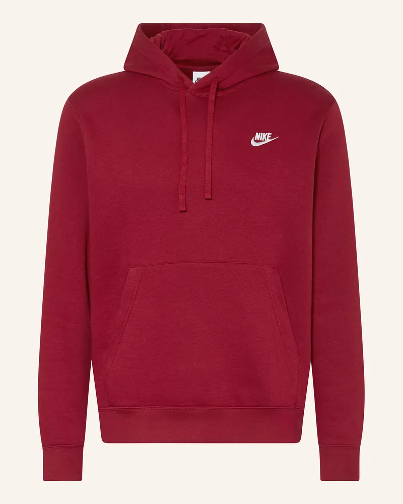 Nike Hoodie Dunkelrot