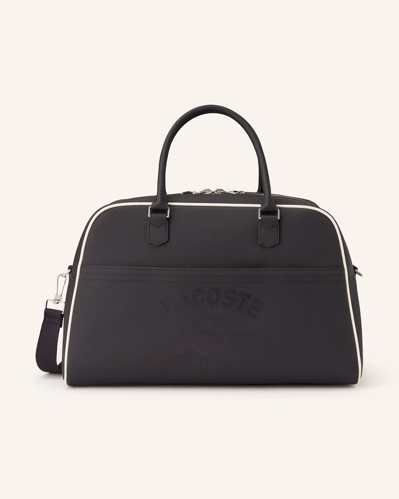 Lacoste Weekender CLUB 1930 mit Laptop-Fach Schwarz