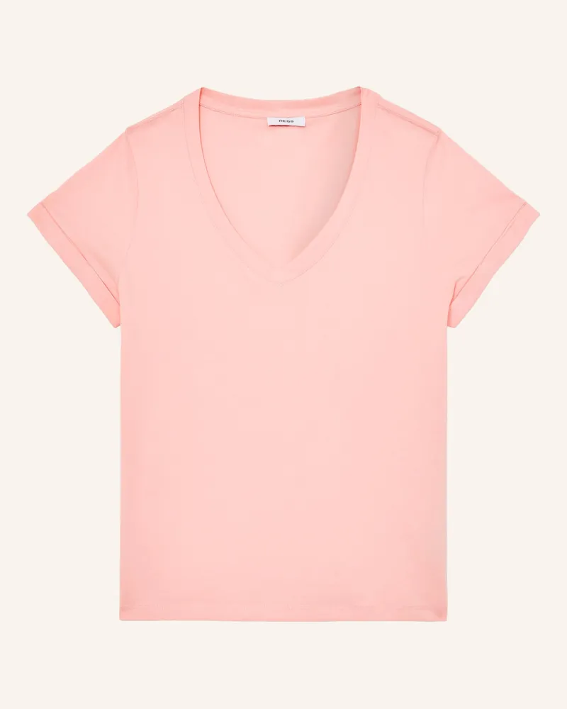 Reiss T-Shirt Luna rosa Lachs