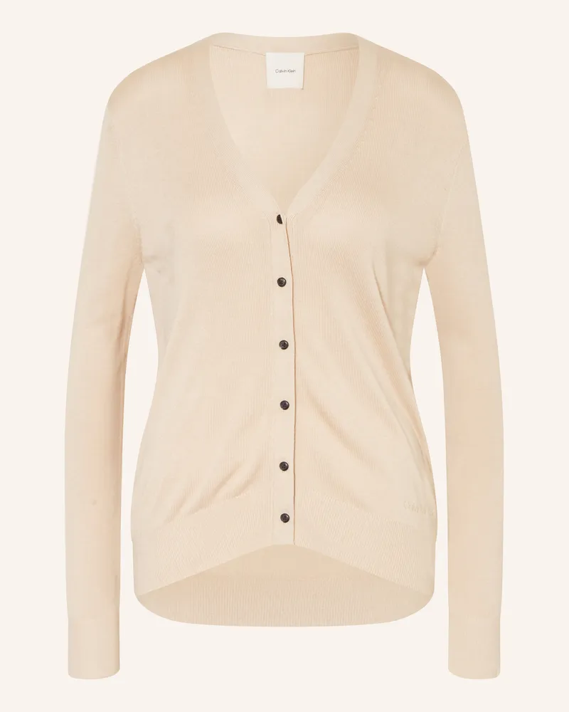 Calvin Klein Strickjacke Creme
