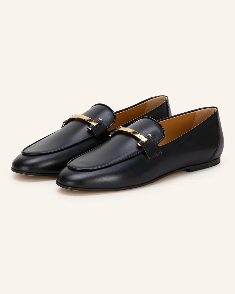 TOD'S Loafer schwarz Schwarz