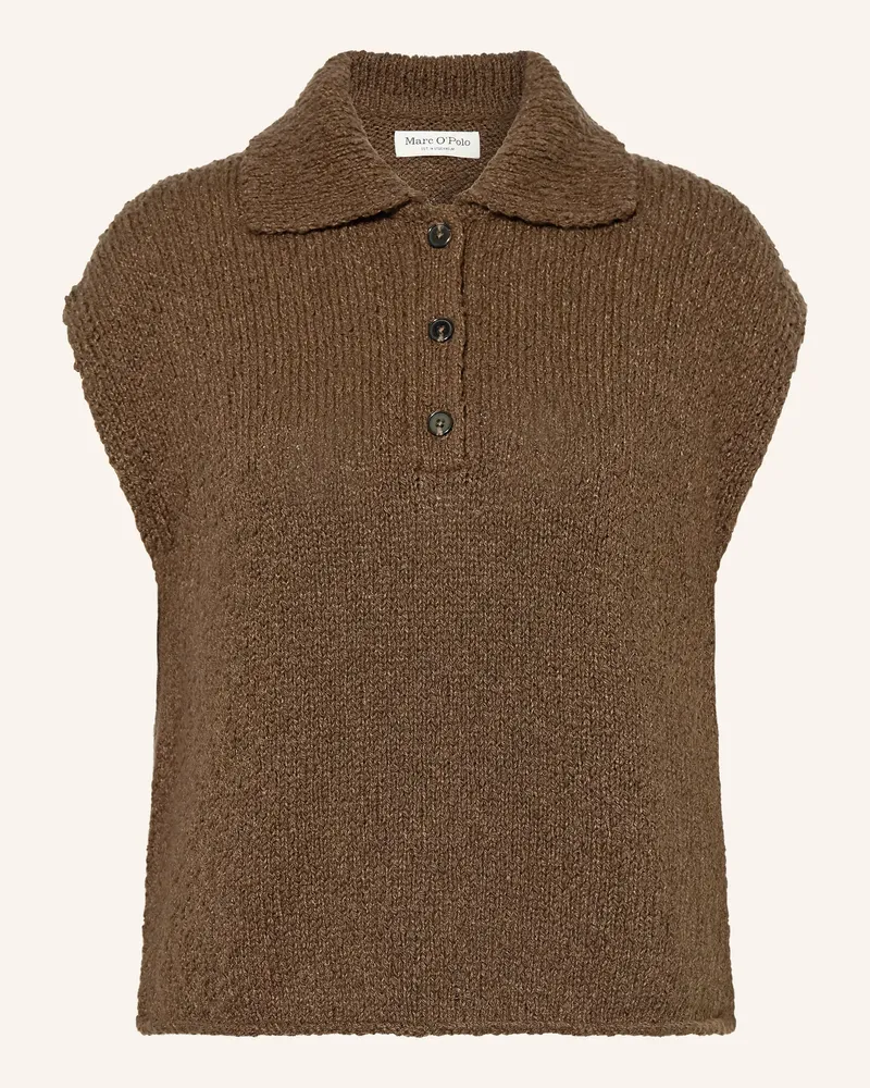Marc O'Polo Pullunder Dunkelbraun