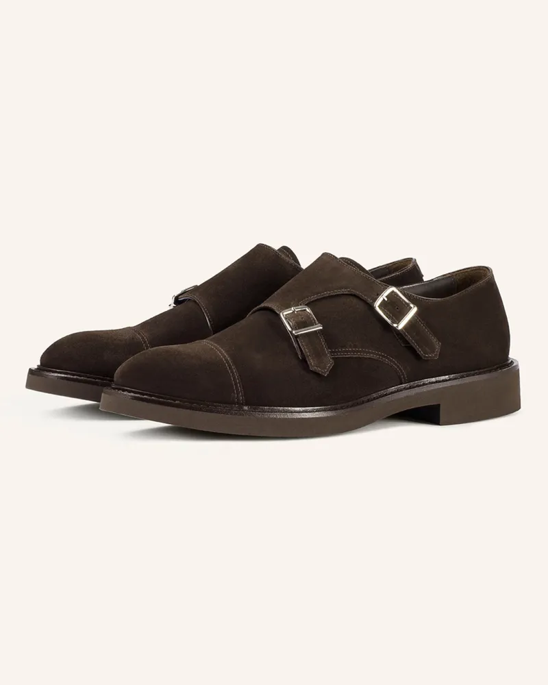 Doucal´s Monkstraps VERON Braun