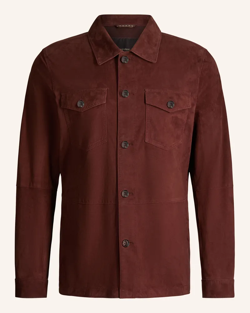 windsor. Overshirt rot Rot