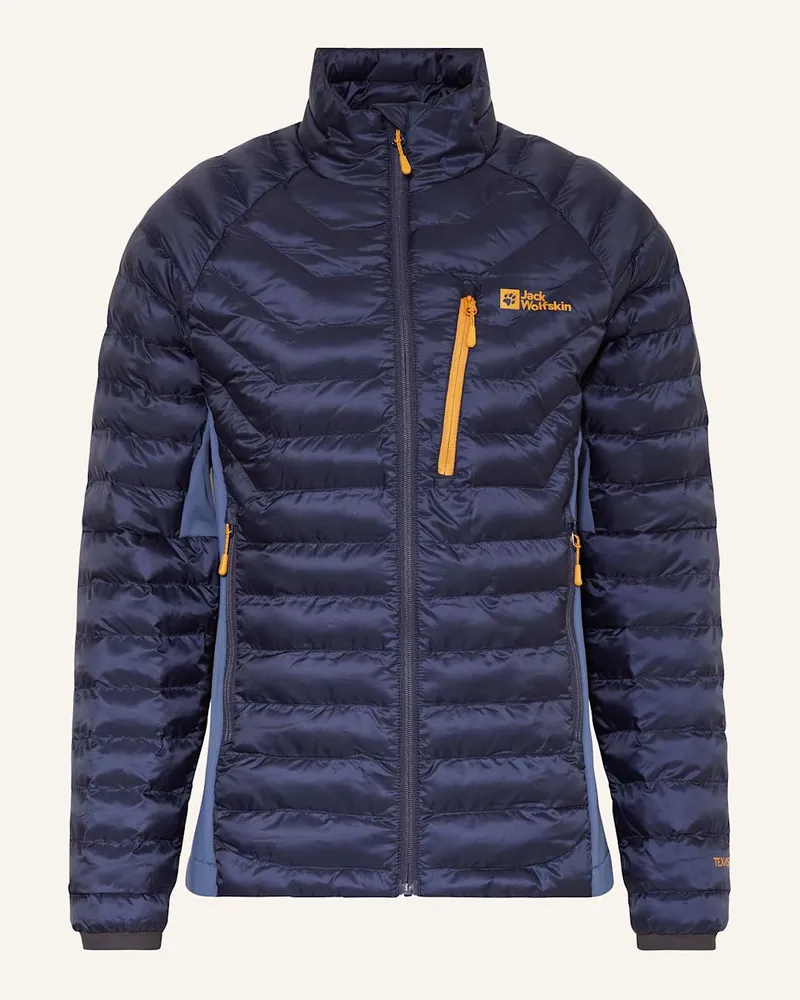 Jack Wolfskin Hybrid-Steppjacke ROUTEBURN PRO Blau