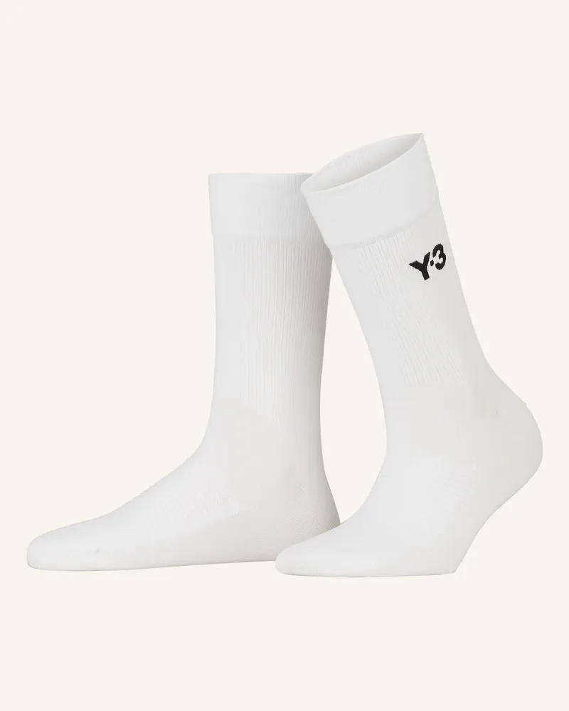 Y-3 Strümpfe Y-3 Cl weiss Weiss