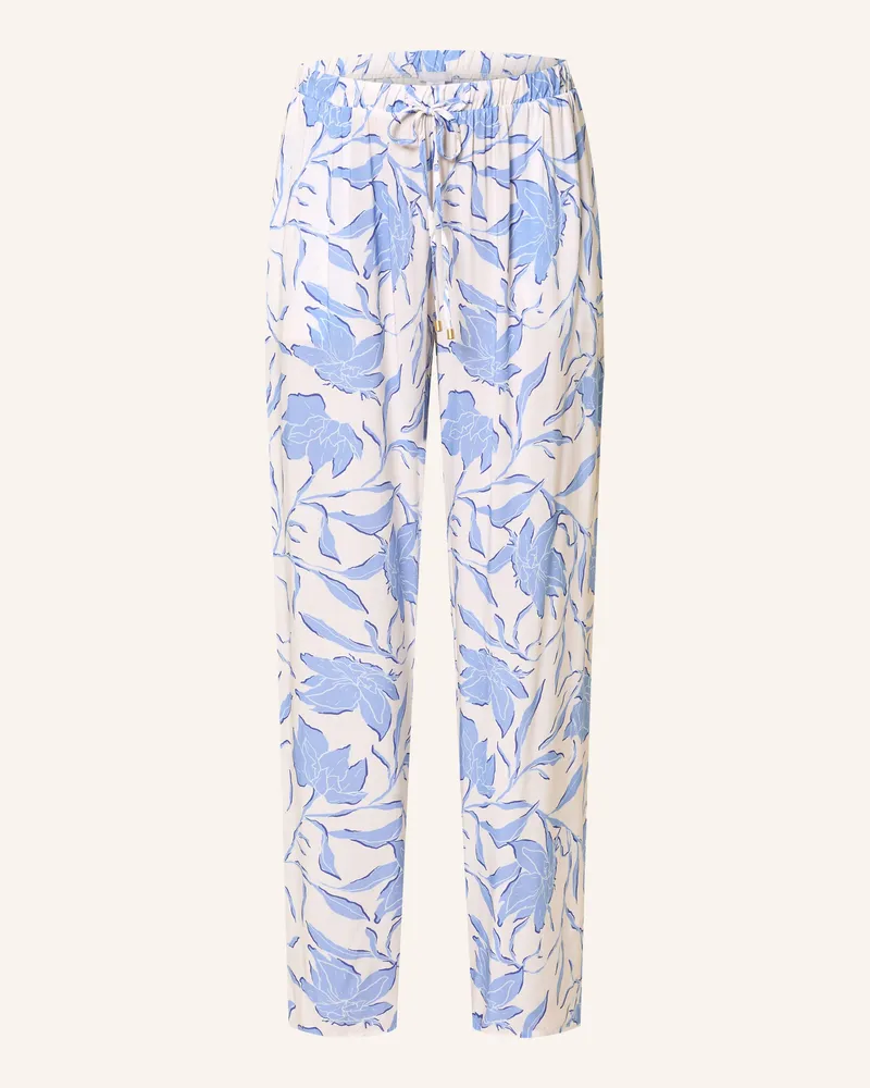 Hanro Lounge-Hose Sleep & Lounge rosa Hellblau