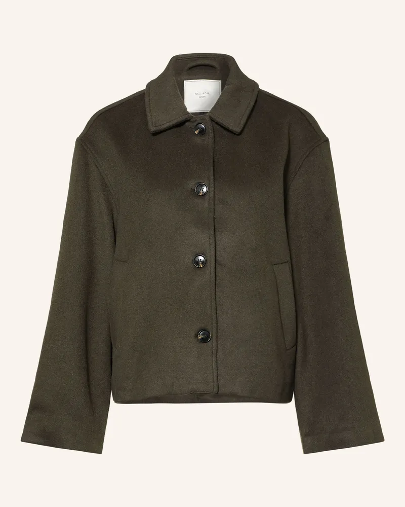 Neo Noir Jacke Hamra gruen Oliv