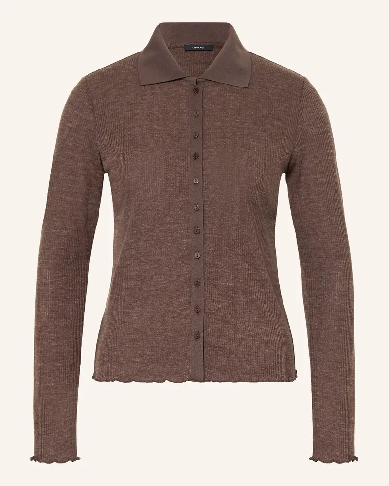 OPUS Bluse Sosea braun Braun