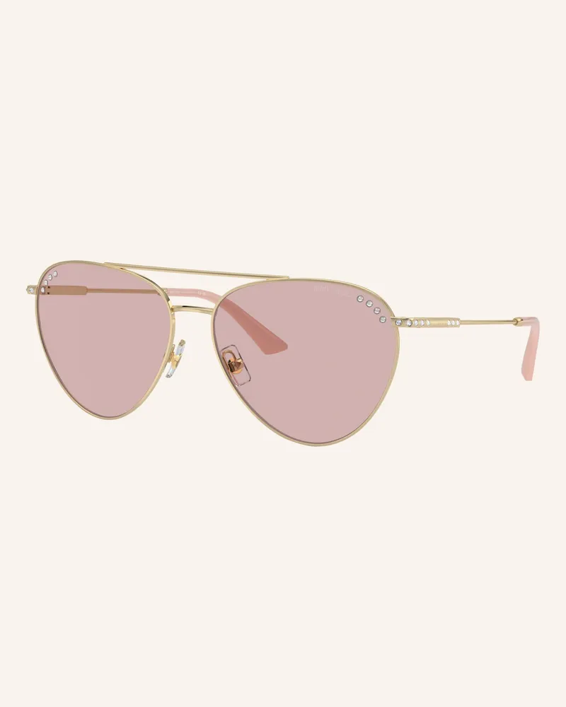 Jimmy Choo Sonnenbrille jc4002b Mit Schmucksteinen gold 3006