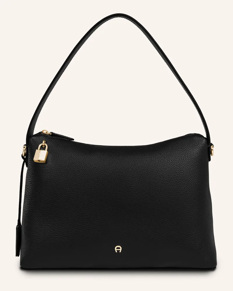 Aigner Beuteltasche Delia schwarz Schwarz