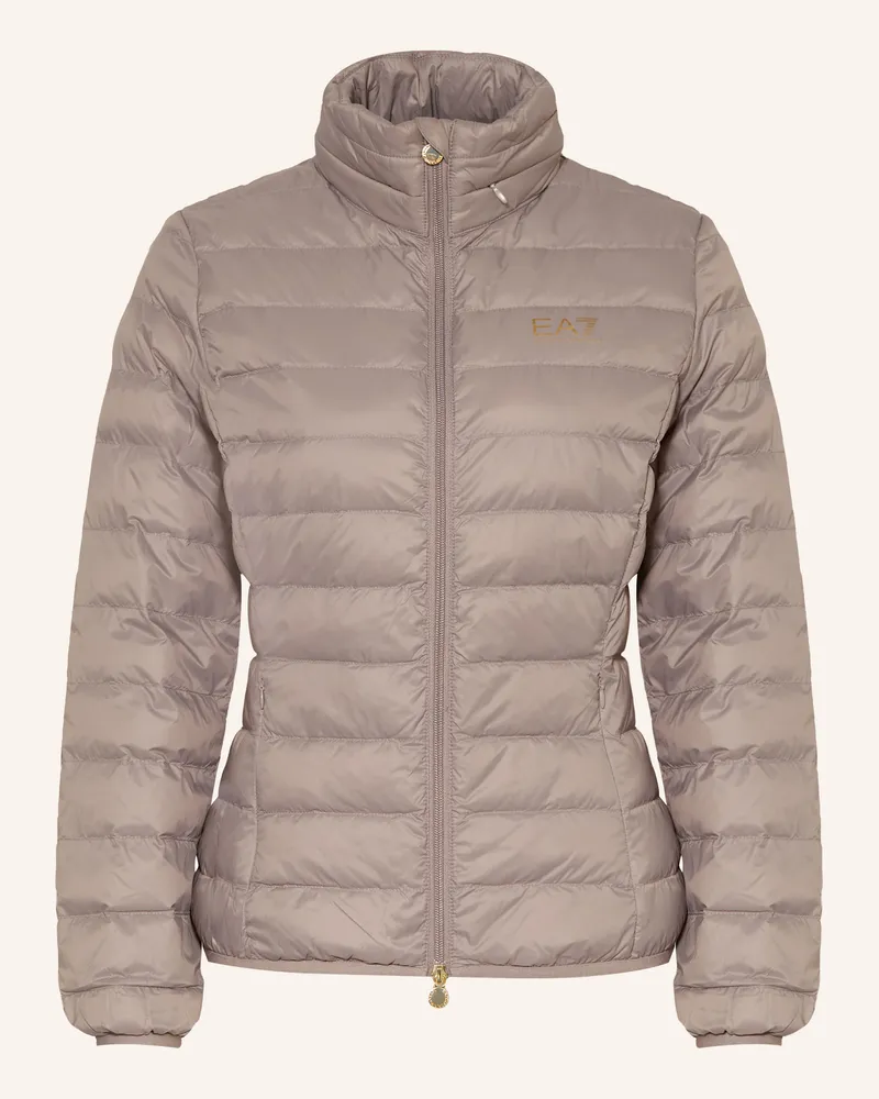 EA7 Steppjacke Train Core beige Taupe
