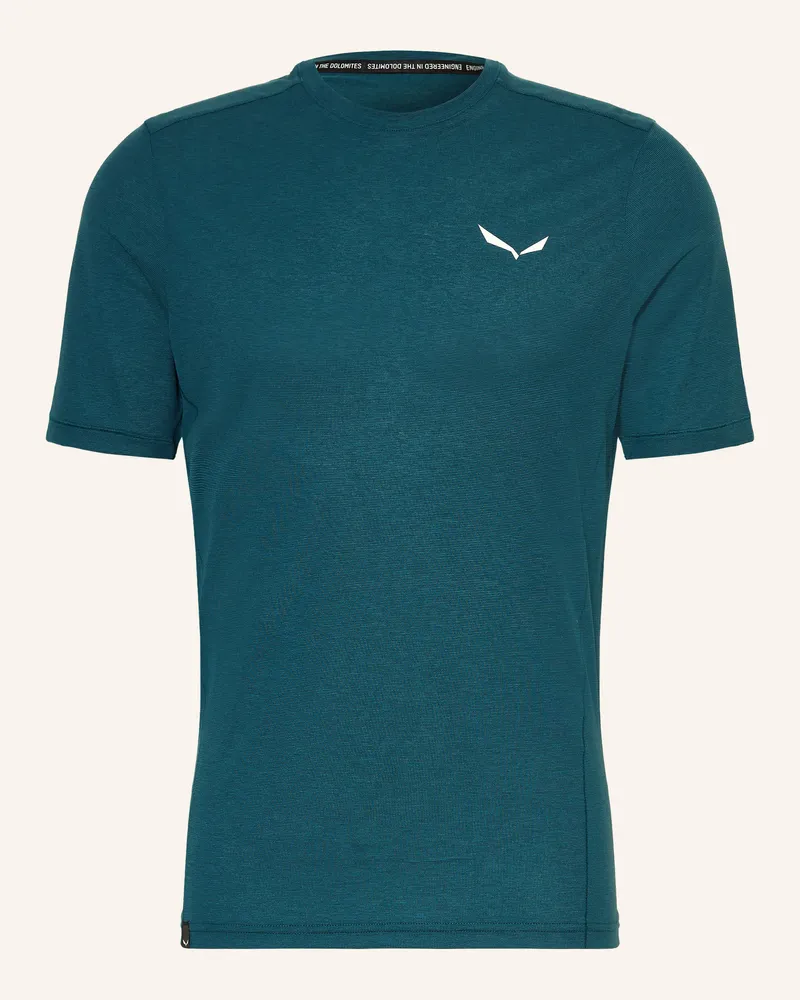 Salewa T-Shirt Puez Dry'ton blau Petrol