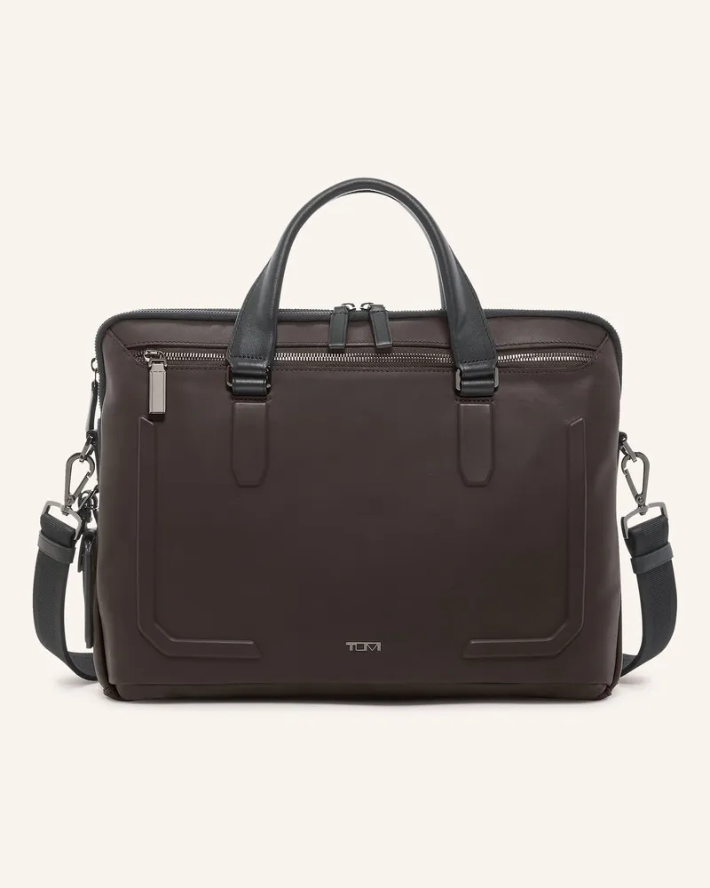 Tumi Harrison Laptop-Tasche Sycamore braun Dunkelbraun