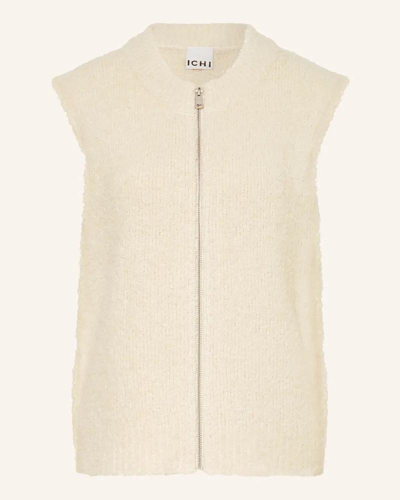 ICHI Strickweste IHLOUCLE Beige