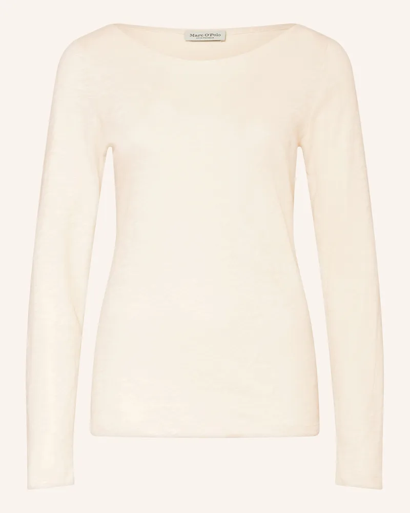 Marc O'Polo Longsleeve weiss Creme