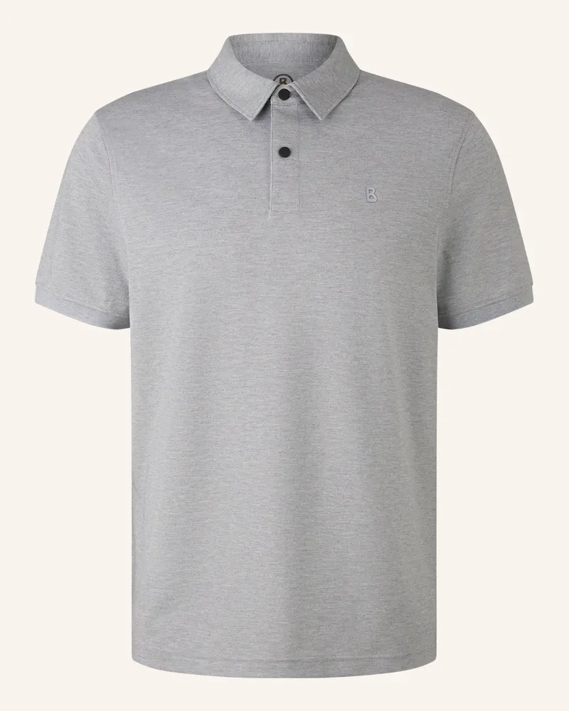 Bogner Piqué-Poloshirt TIMO Regular Fit Hellgrau