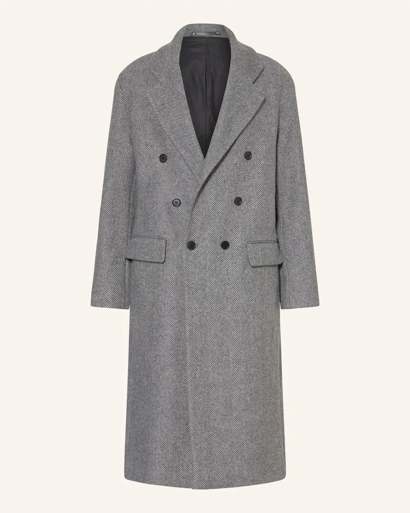 AllSaints Wollmantel EZRA Grau