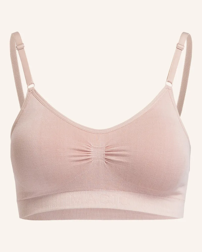Magic Bodyfashion Bustier Bamboo Comfort Bra With Spaghetti Straps rosa Rosè