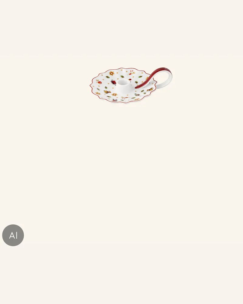 Villeroy & Boch Kerzenständer Toy's Delight Decoration weiss Gelb