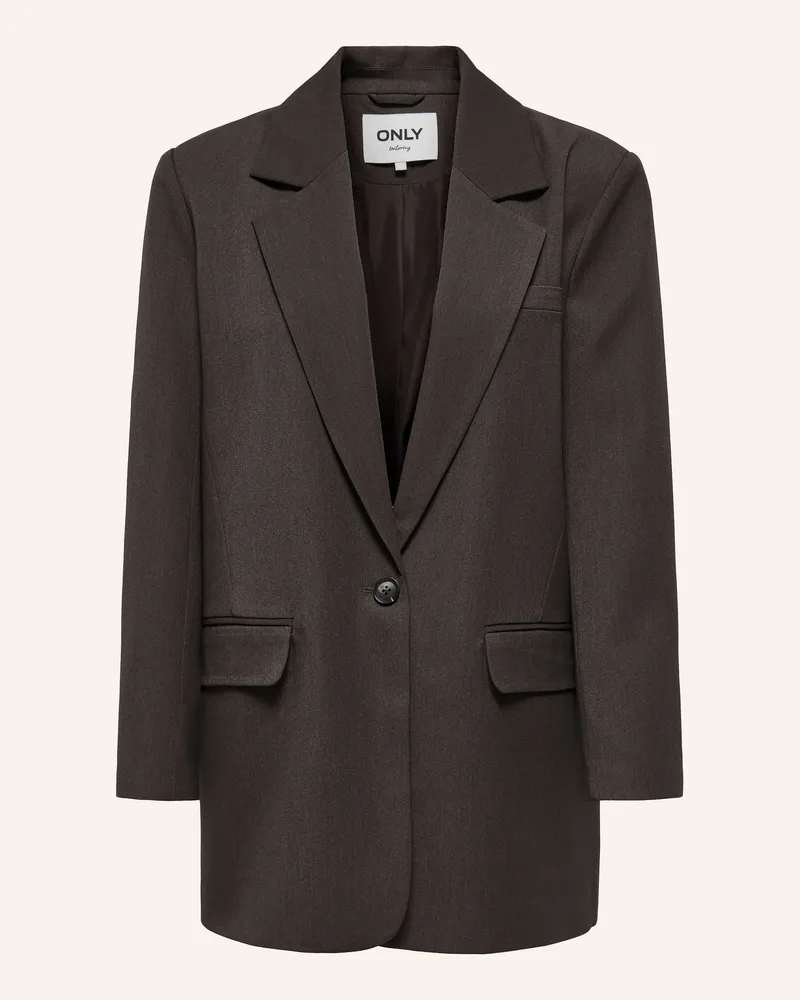 only Longblazer braun Dunkelbraun