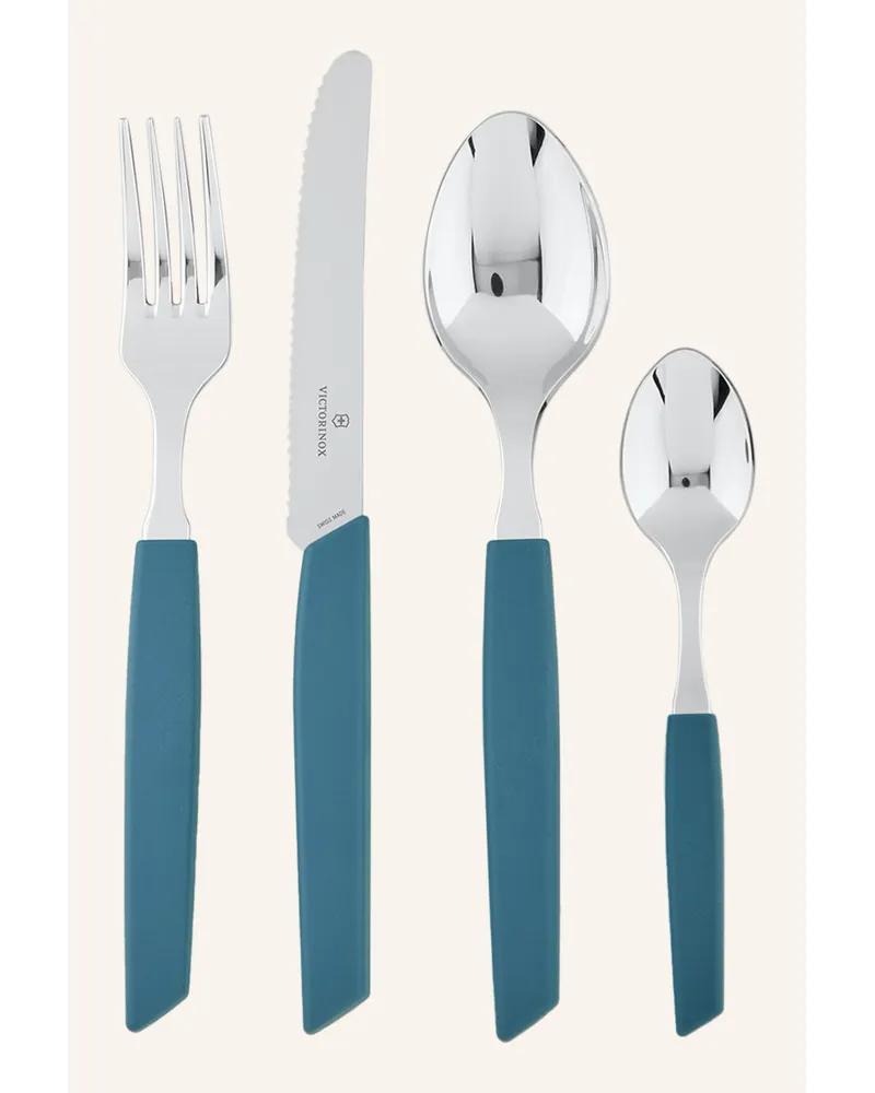 Victorinox 24-tlg. Besteck-Set SWISS MODERN Blau