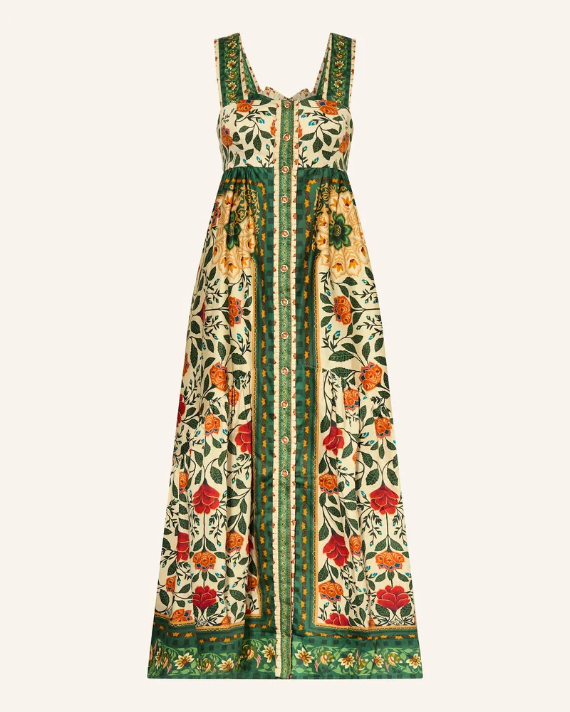 FARM Rio Kleid GARDEN TAPESTRY Beige