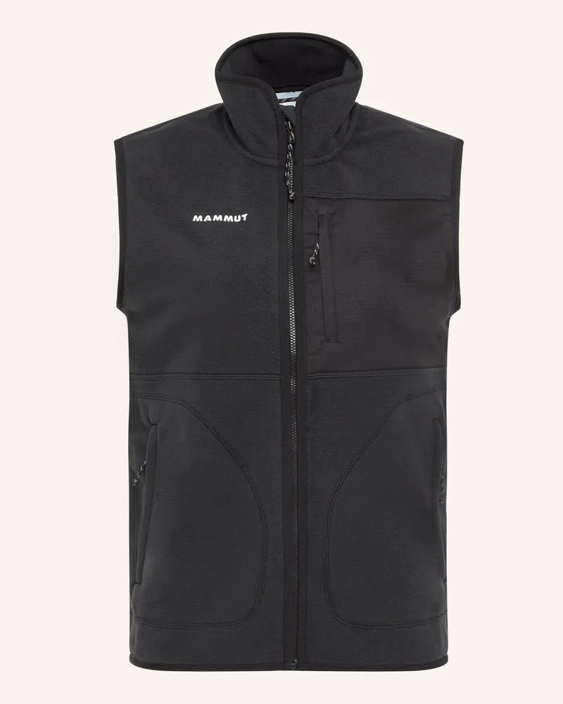 Mammut Fleeceweste Tamaro Ml schwarz Schwarz