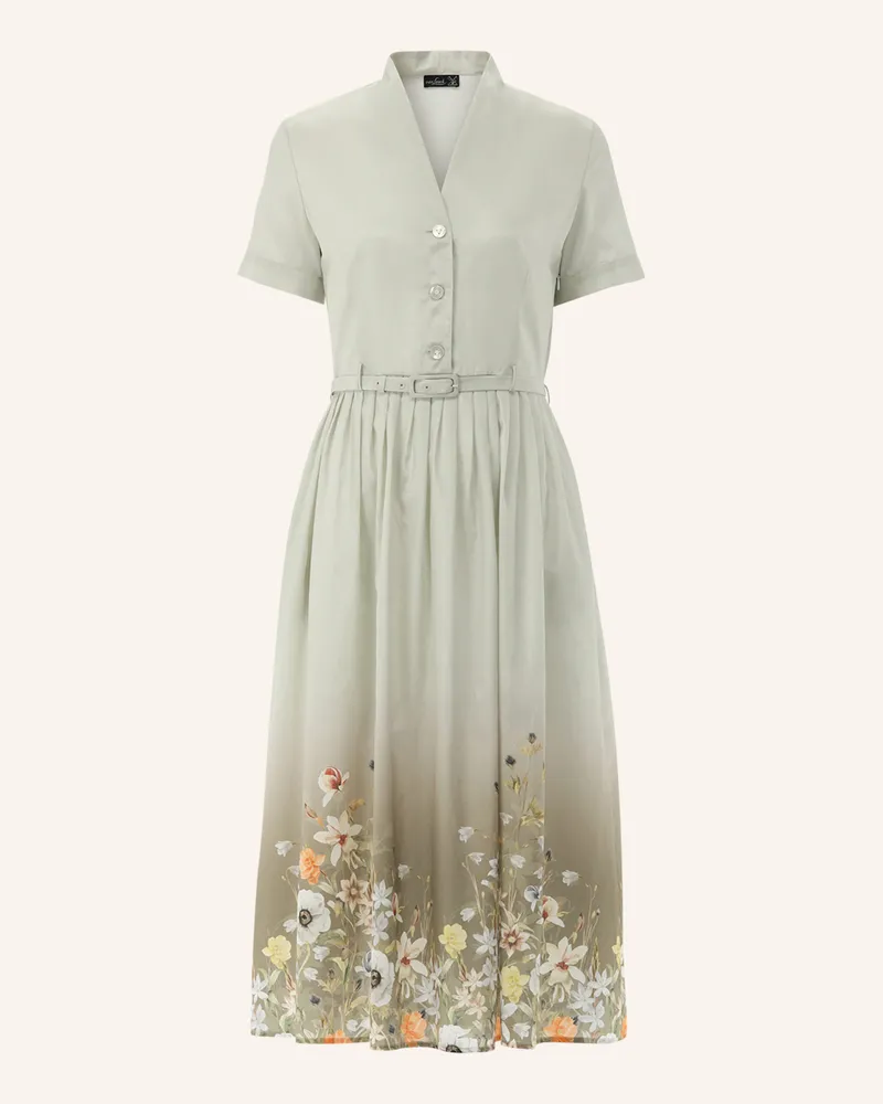 van Laack Kleid Modern Fit Grün