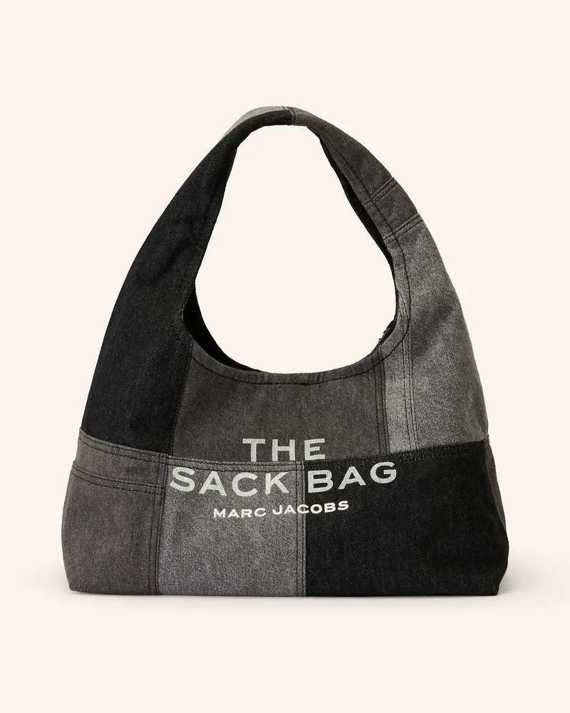 Marc Jacobs Schultertasche THE SACK BAG mit Pouch Schwarz