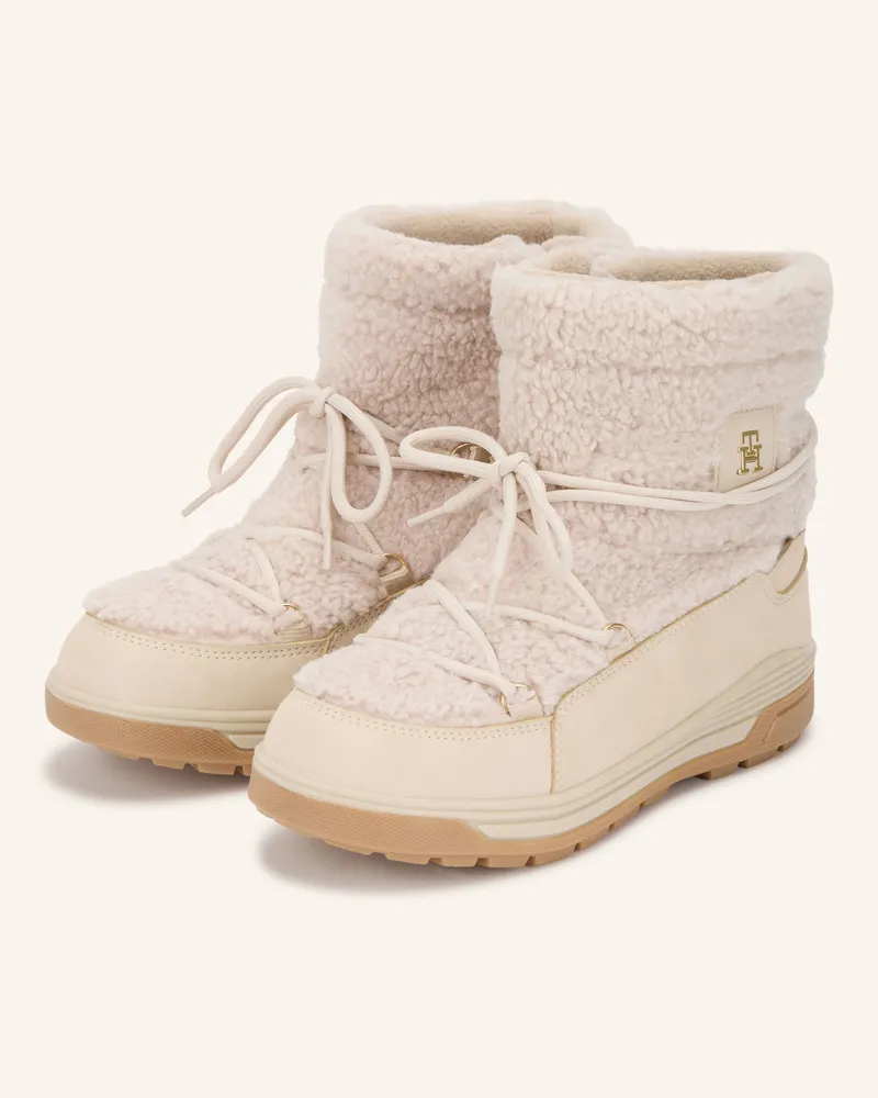Tommy Hilfiger Boots Mit Teddyfell beige Beige