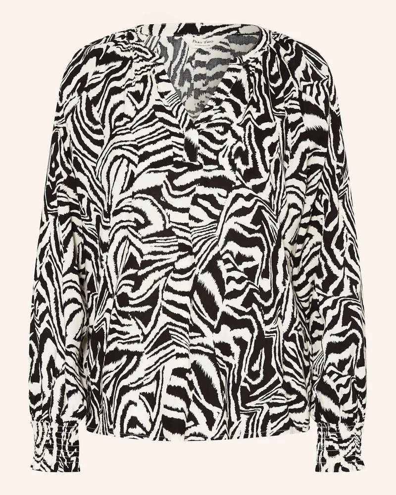 Part Two Blusenshirt TENNIEPW Schwarz