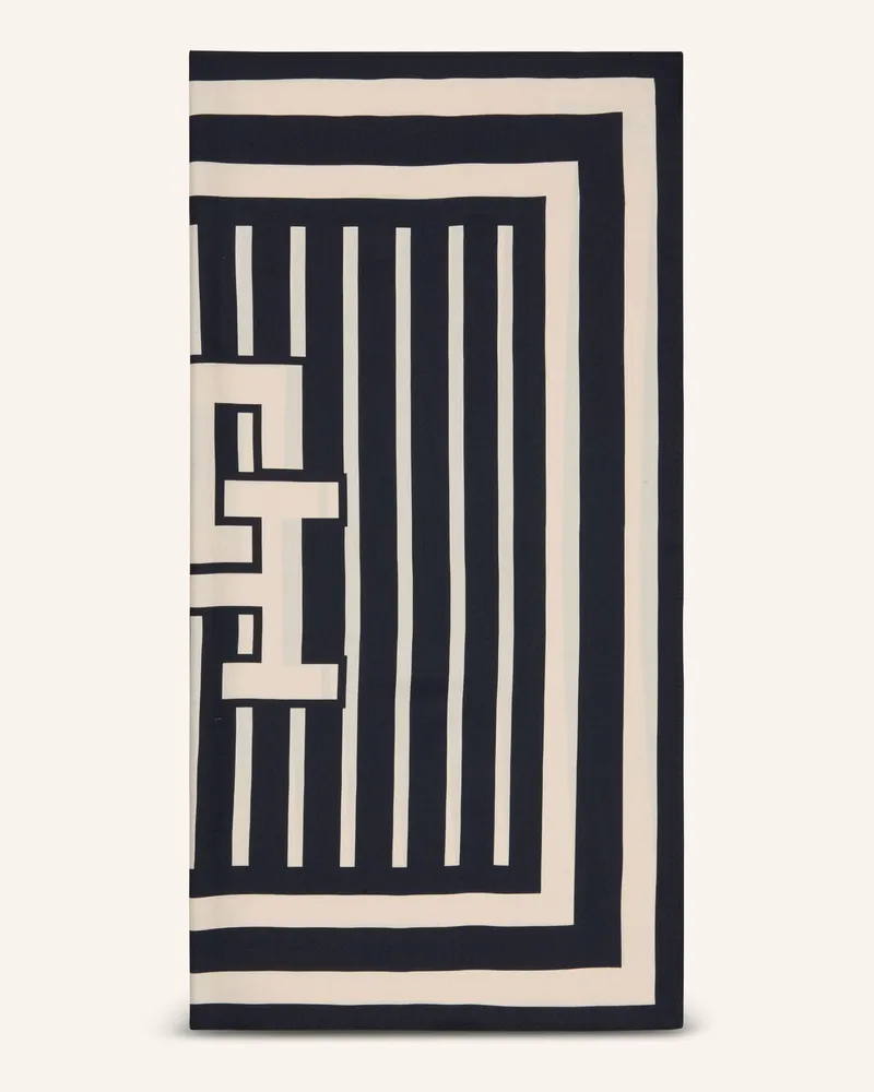 Tommy Hilfiger Seidentuch blau Dunkelblau