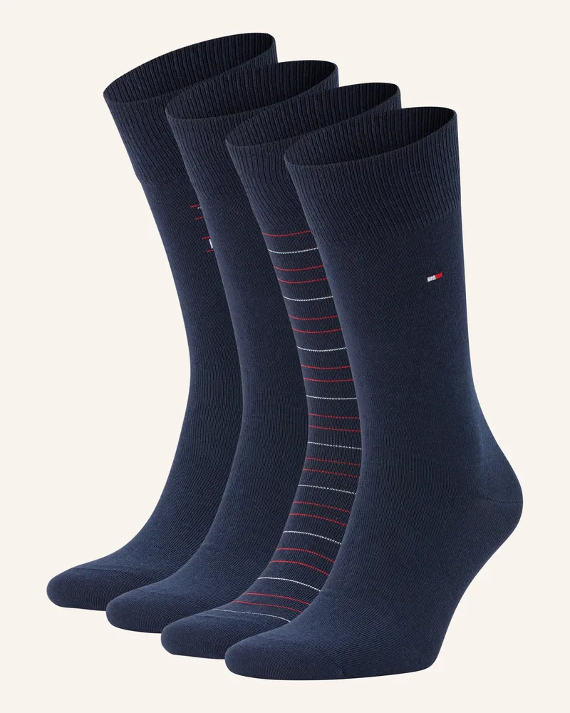 Tommy Hilfiger 4er-Pack Mit Geschenkbox blau Dunkelblau