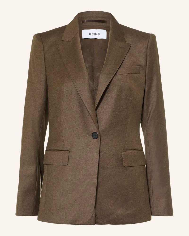 Reiss Blazer Derby braun Dunkelbraun
