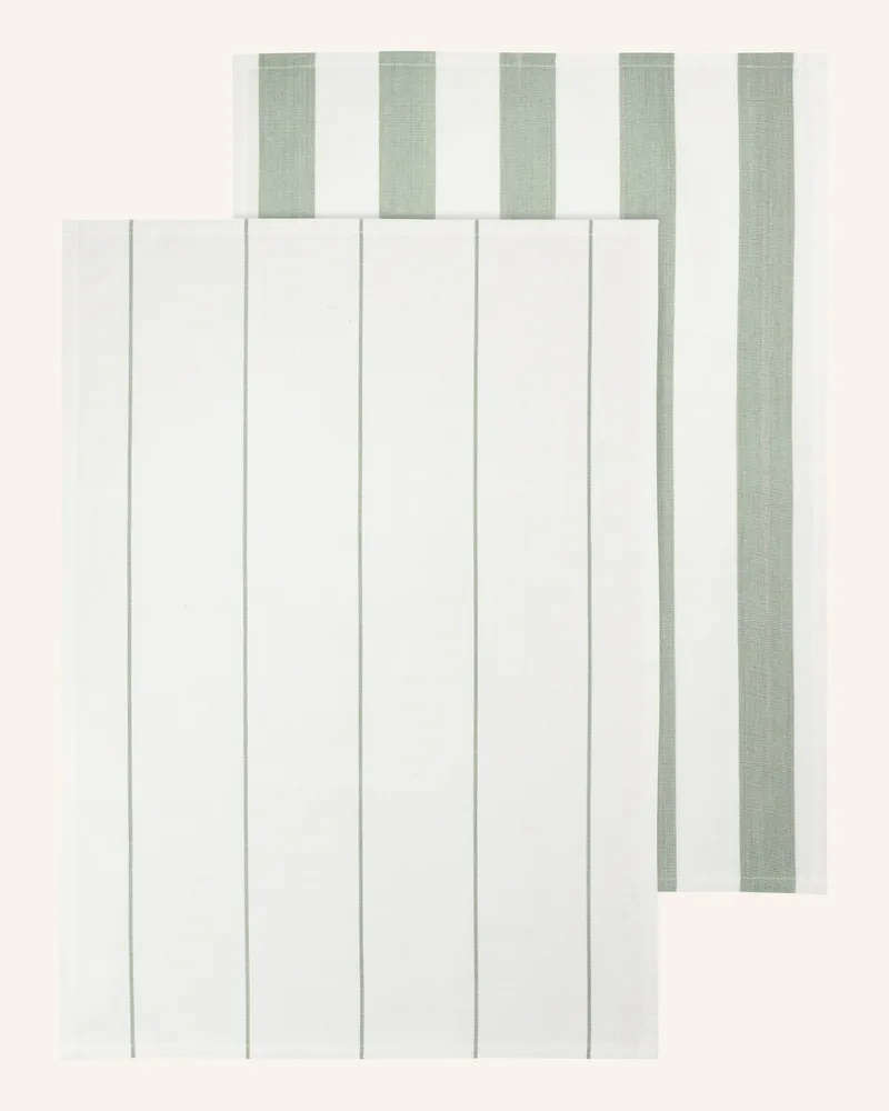 Blomus 2er-Set Geschirrtücher Taulo weiss Weiss