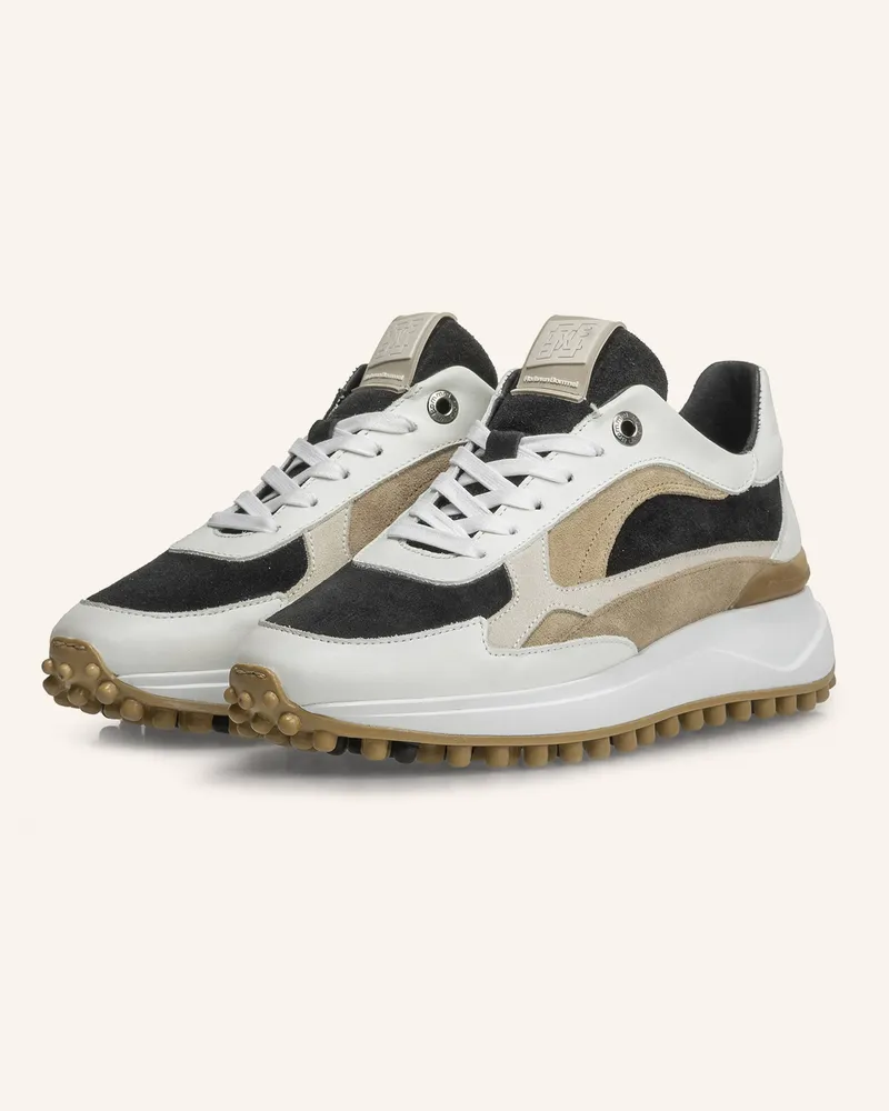 Floris van Bommel Sneaker Noppi 17 weiss Weiss