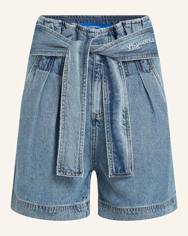 Karl Lagerfeld Shorts blau Blau