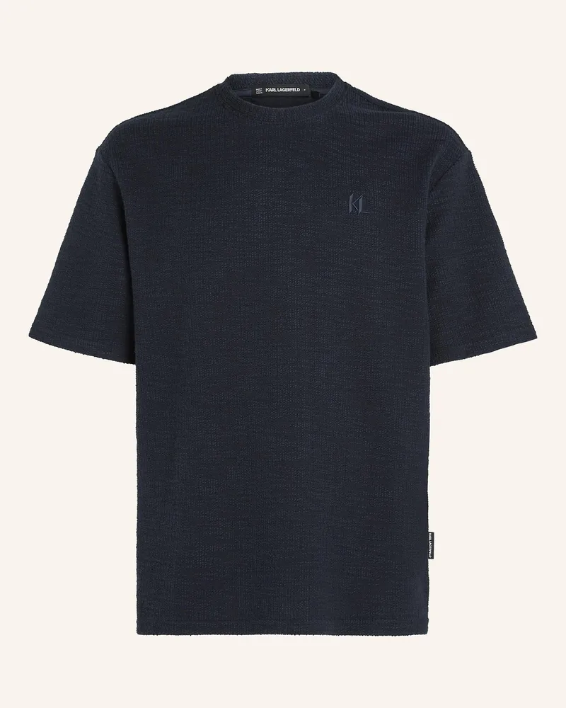 Karl Lagerfeld T-Shirt blau Dunkelblau