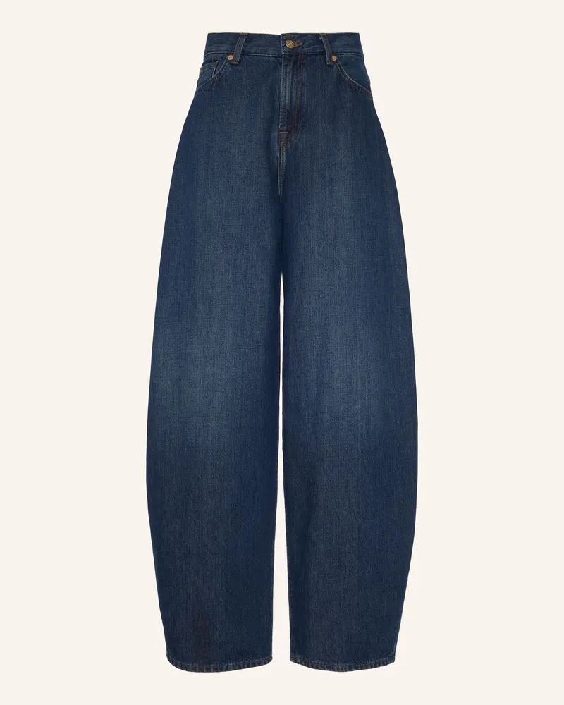 7 for all mankind Jeans Balloon Baggy Fit blau Blau