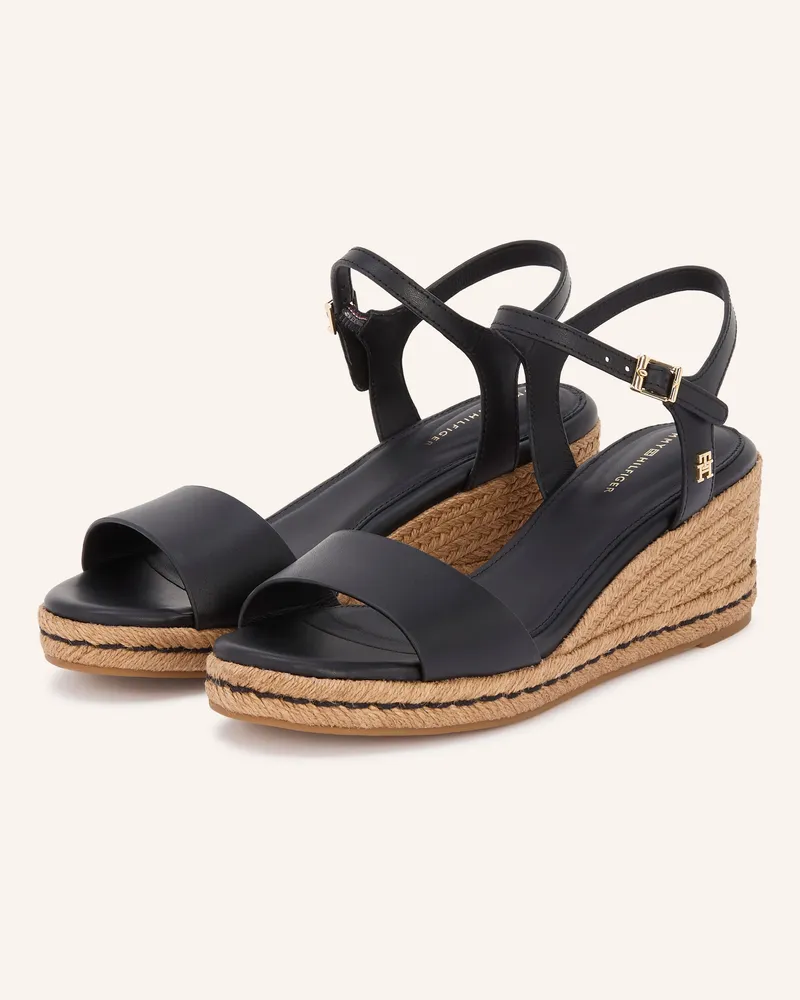 Tommy Hilfiger Wedges schwarz Schwarz