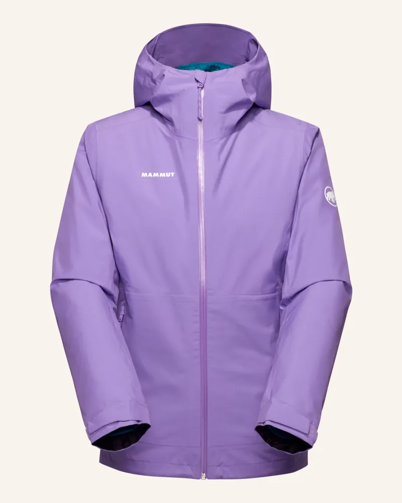 Mammut Hardshell Doppeljacke ALTO LIGHT 3 IN 1 HS mit Kapuze Lila