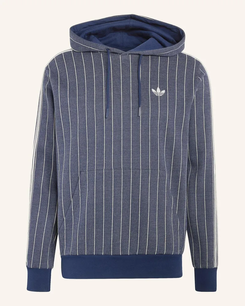 adidas Hoodie Mit Nadelstreifen blau Blau