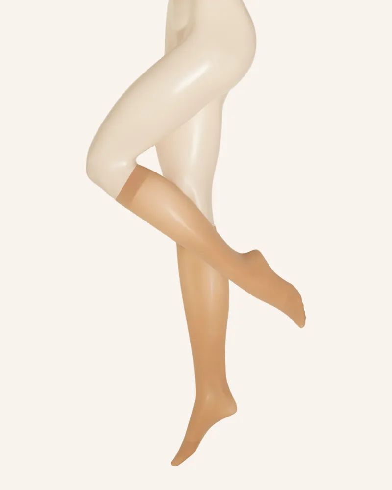 ITEM m6 Fein-Kniestrümpfe Knee-High Translucent 30 Conscious beige 255
