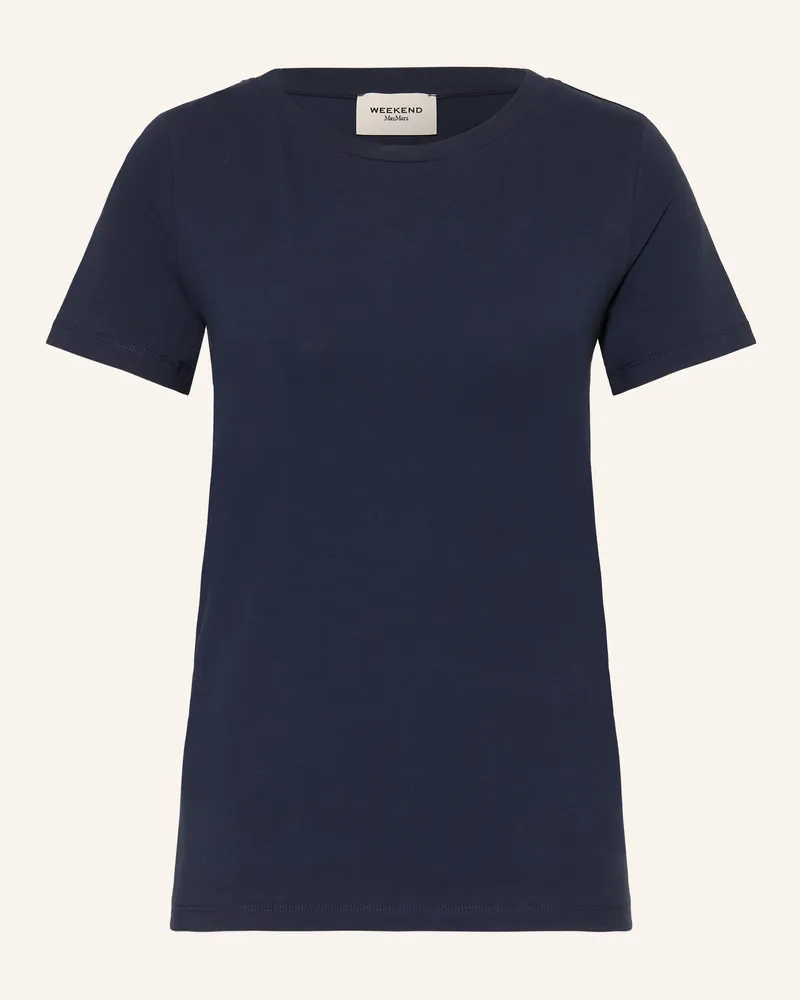 Max Mara T-Shirt Multib blau Dunkelblau