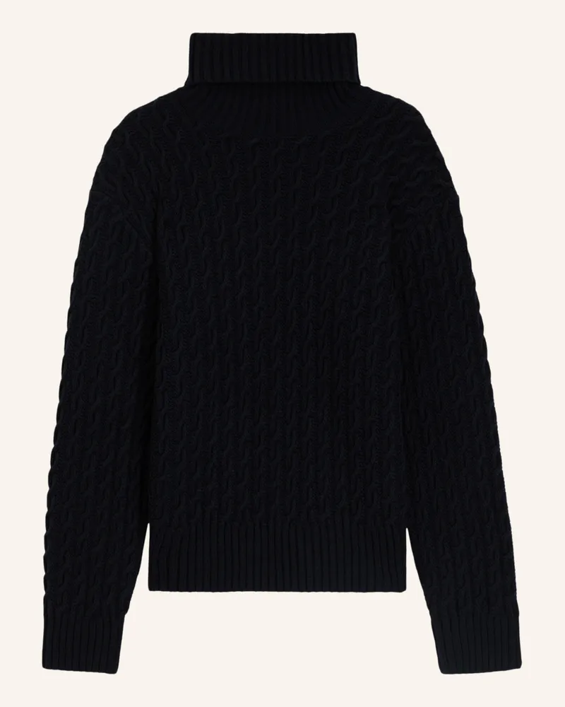 HUGO BOSS Pullover HERRERO_DB Relaxed Fit Dunkelblau